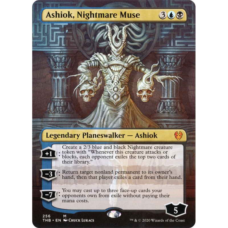Ashiok, Nightmare Muse (THB-256) - Theros Beyond Death (Borderless)