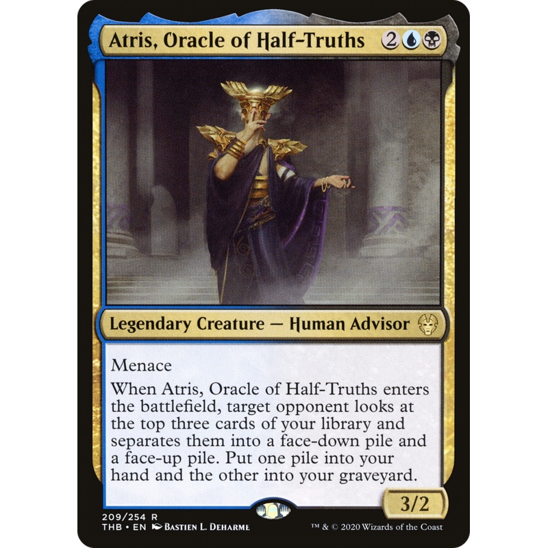 Atris, Oracle of Half-Truths (THB-209) - Theros Beyond Death