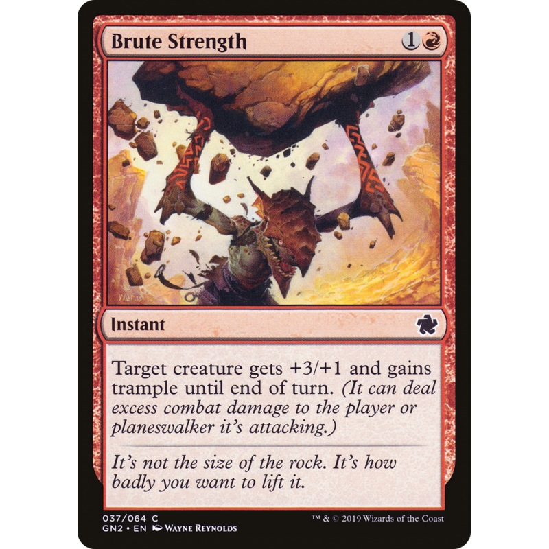 Brute Strength (GN2-037) - Game Night 2019
