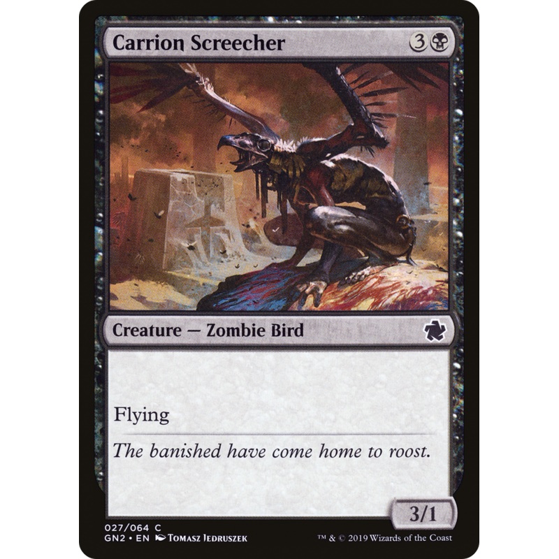 Carrion Screecher (GN2-027) - Game Night 2019