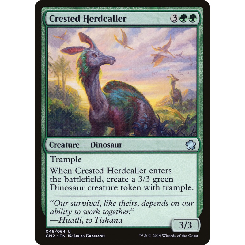 Crested Herdcaller (GN2-046) - Game Night 2019
