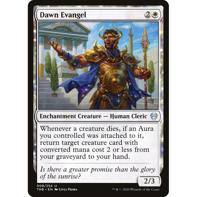 Dawn Evangel (THB-008) - Theros Beyond Death: (enchantment)