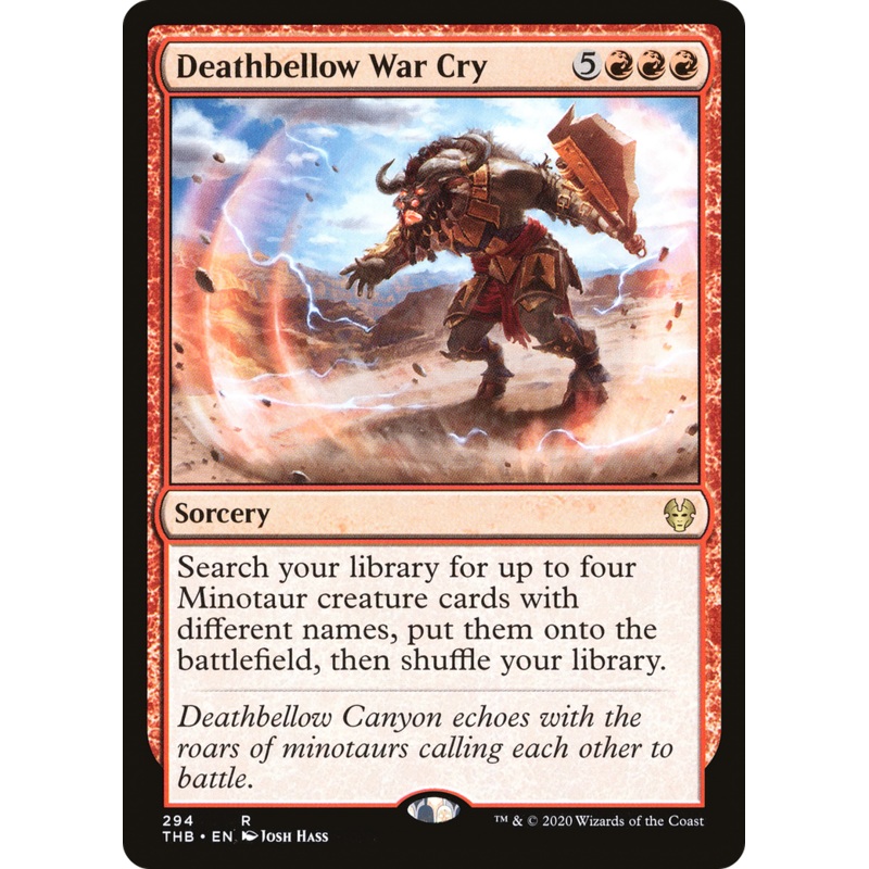 Deathbellow War Cry (THB-294) - Theros Beyond Death