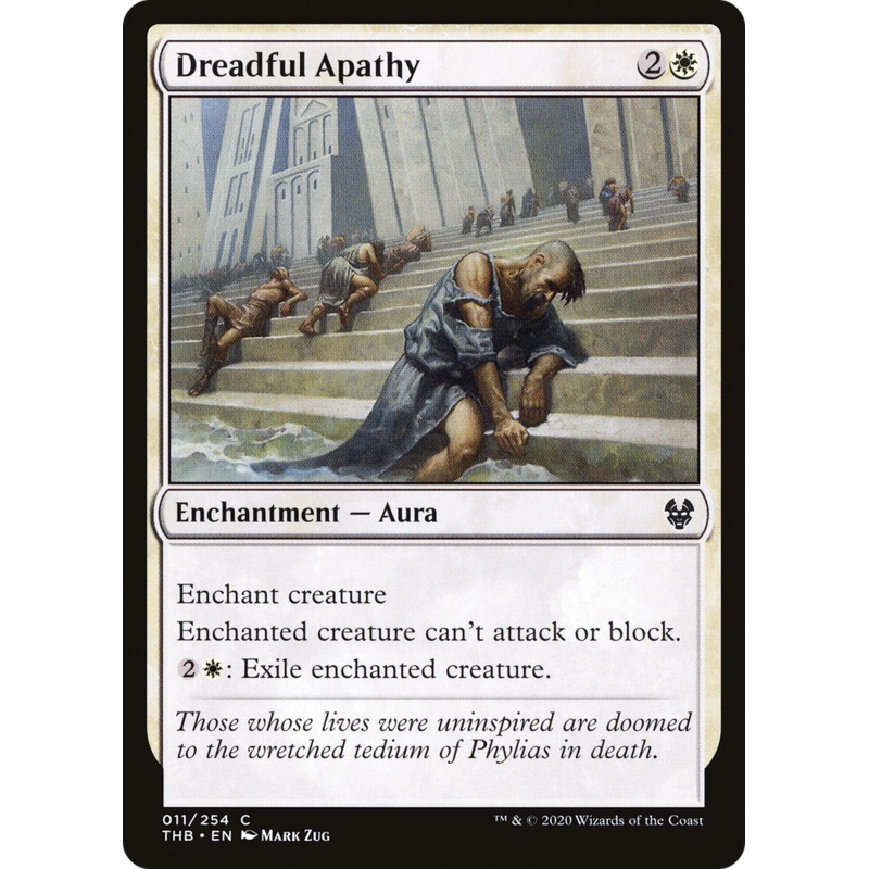 Dreadful Apathy (THB-011) - Theros Beyond Death