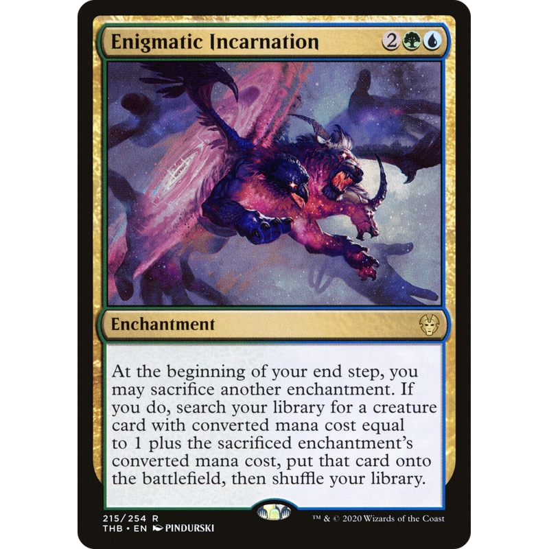 Enigmatic Incarnation (THB-215) - Theros Beyond Death