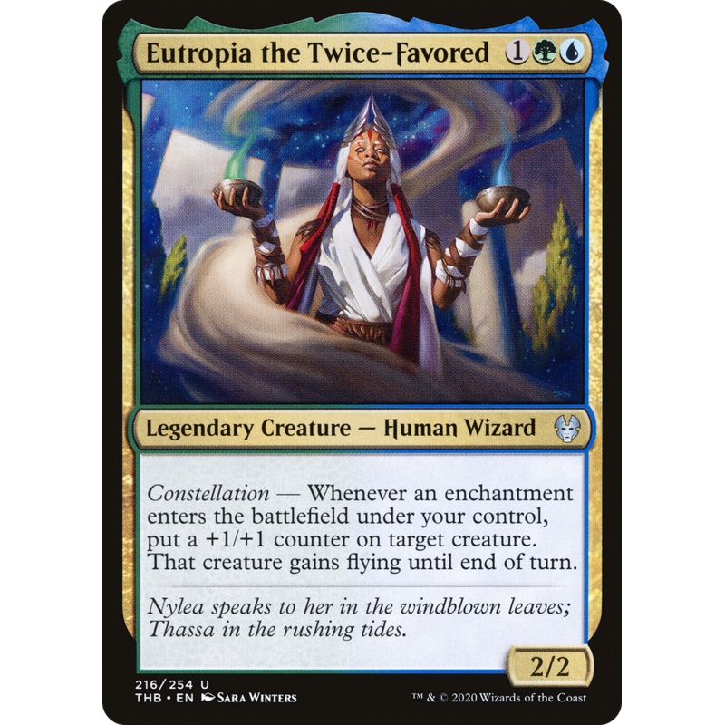 Eutropia the Twice-Favored (THB-216) - Theros Beyond Death