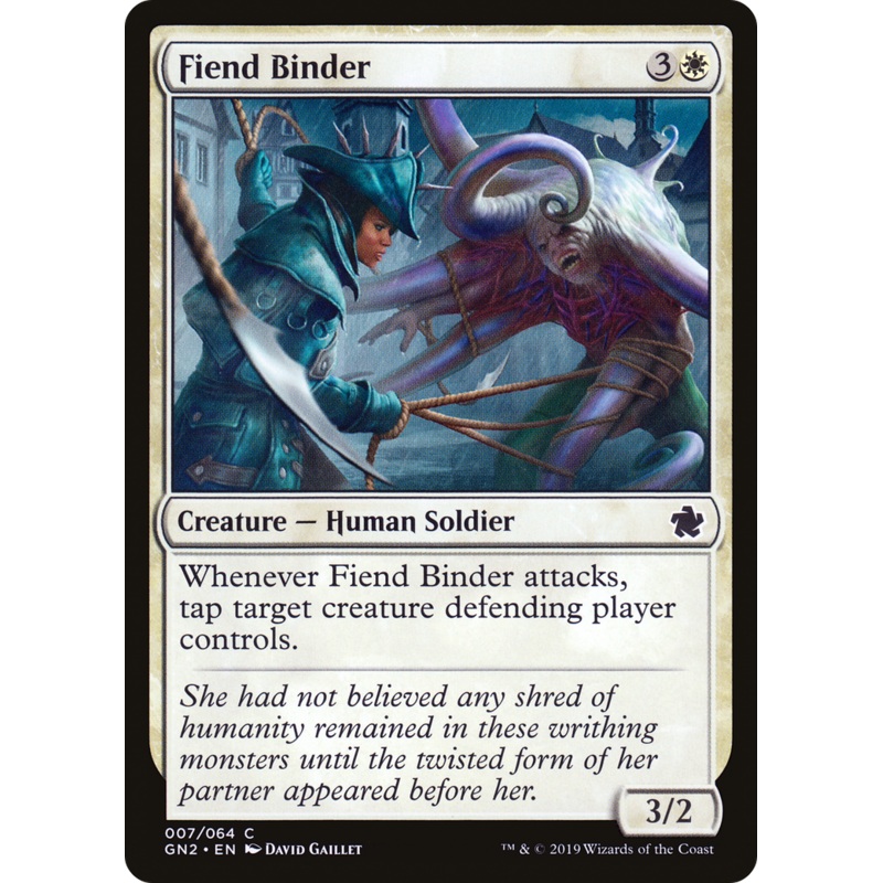 Fiend Binder (GN2-007) - Game Night 2019