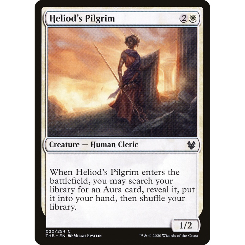 Heliod's Pilgrim (THB-020) - Theros Beyond Death Foil