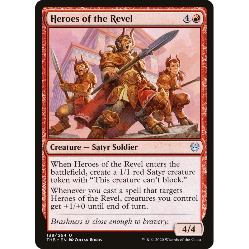 Heroes of the Revel (THB-138) - Theros Beyond Death Foil