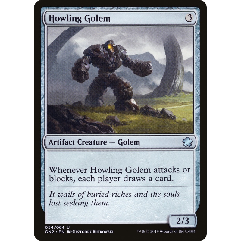 Howling Golem (GN2-054) - Game Night 2019