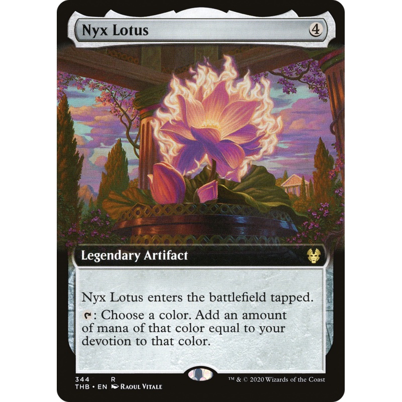 Nyx Lotus (THB-344) - Theros Beyond Death: (Extended Art) Foil