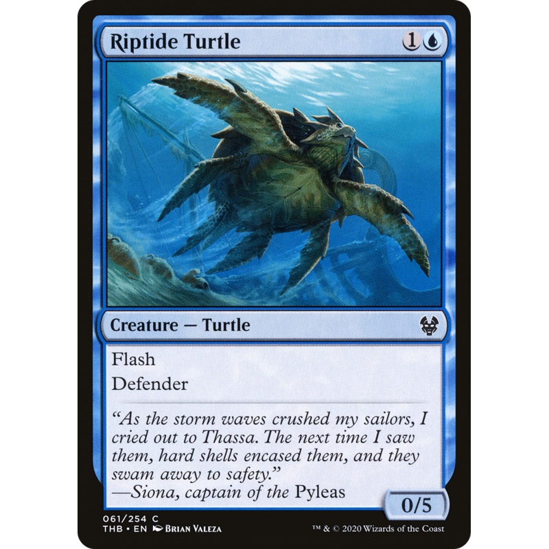 Riptide Turtle (THB-061) - Theros Beyond Death
