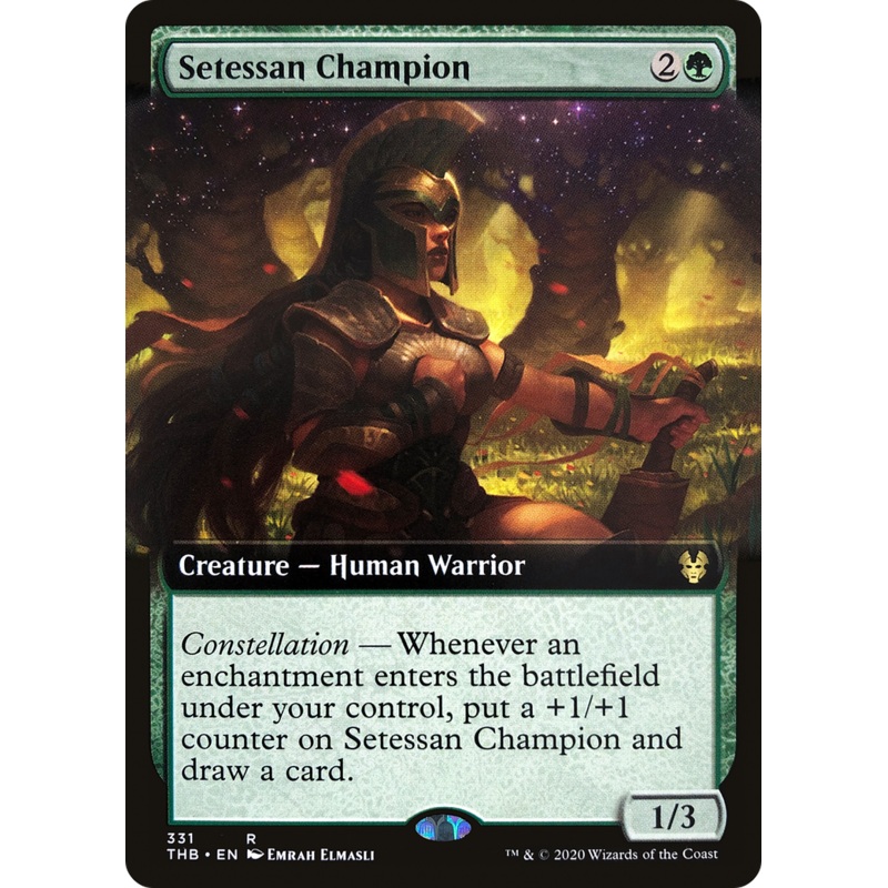 Setessan Champion (THB-331) - Theros Beyond Death: (Extended Art) Foil