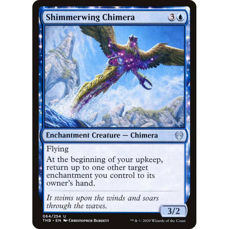 Shimmerwing Chimera (THB-064) - Theros Beyond Death: (enchantment)