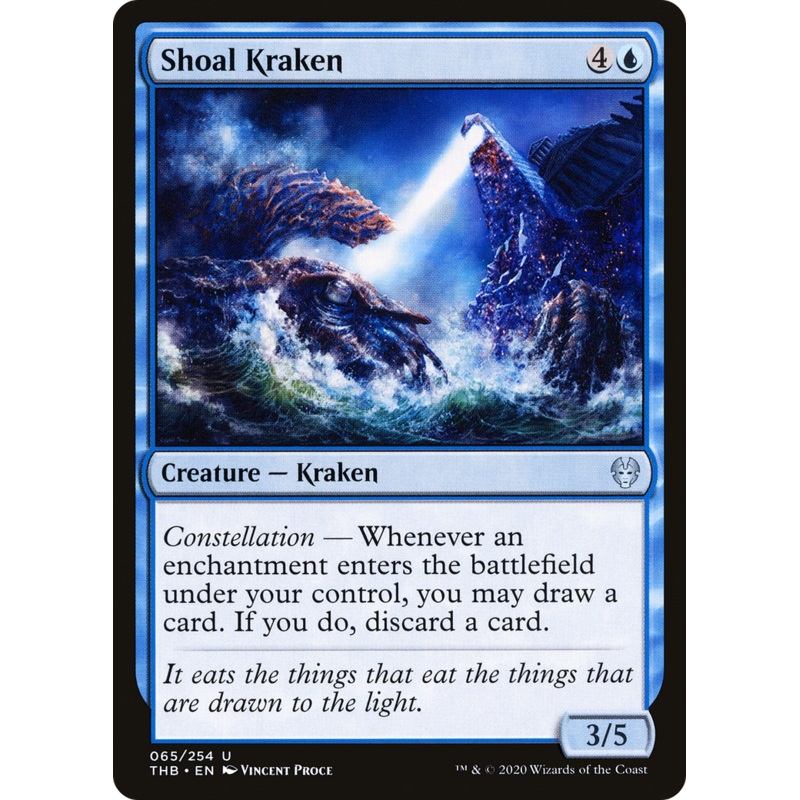 Shoal Kraken (THB-065) - Theros Beyond Death Foil