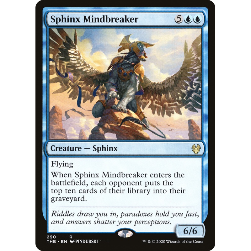 Sphinx Mindbreaker (THB-290) - Theros Beyond Death