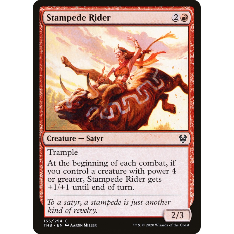 Stampede Rider (THB-155) - Theros Beyond Death