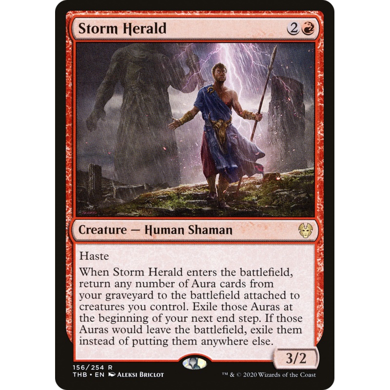 Storm Herald (THB-156) - Theros Beyond Death Foil