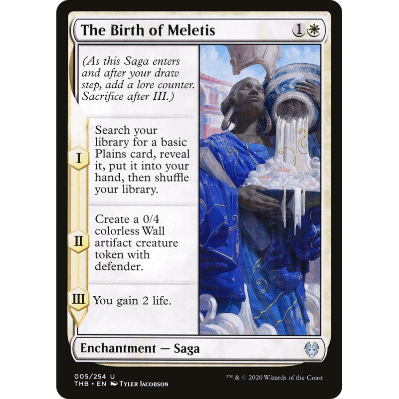 The Birth of Meletis (THB-005) - Theros Beyond Death Foil
