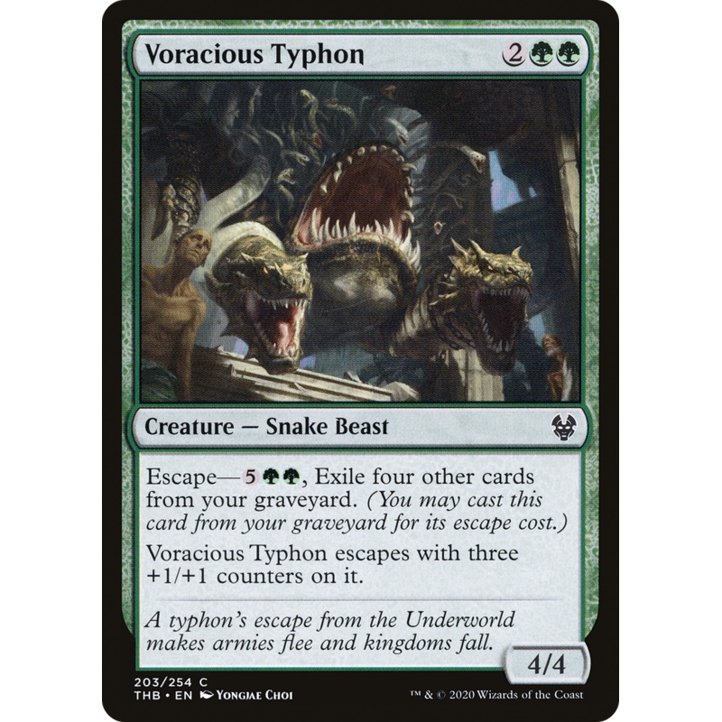 Voracious Typhon (THB-203) - Theros Beyond Death