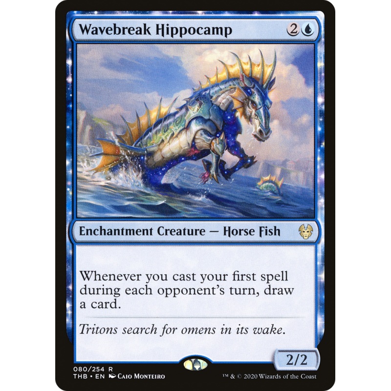 Wavebreak Hippocamp (THB-080) - Theros Beyond Death: (enchantment)