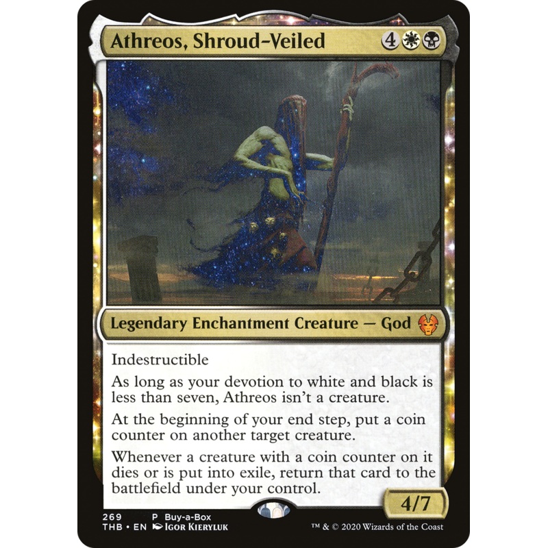 Athreos, Shroud-Veiled (BABP-269) - Theros Beyond Death: (enchantment)