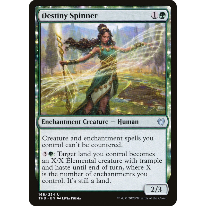 Destiny Spinner (THB-168) - Theros Beyond Death: (enchantment) Foil