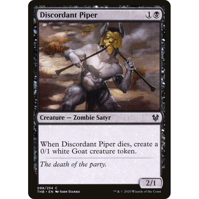 Discordant Piper (THB-088) - Theros Beyond Death