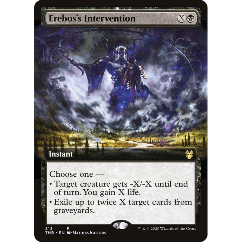 Erebos's Intervention (THB-313) - Theros Beyond Death: (Extended Art)