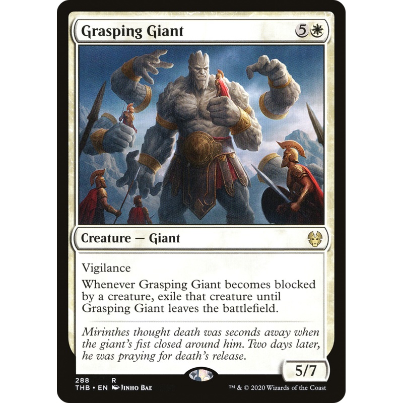 Grasping Giant (THB-288) - Theros Beyond Death