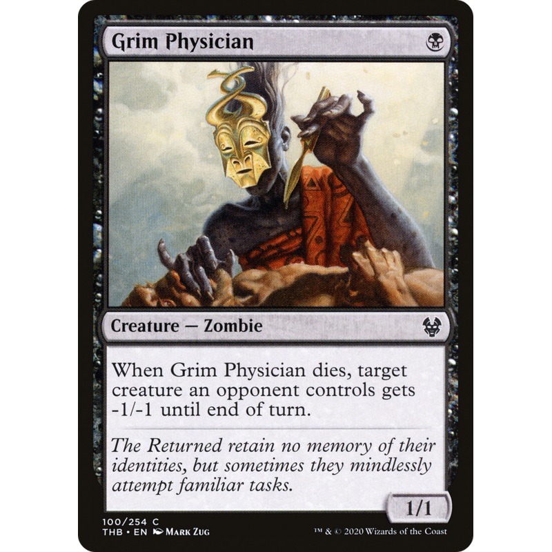 Grim Physician (THB-100) - Theros Beyond Death