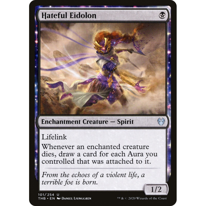 Hateful Eidolon (THB-101) - Theros Beyond Death: (enchantment)