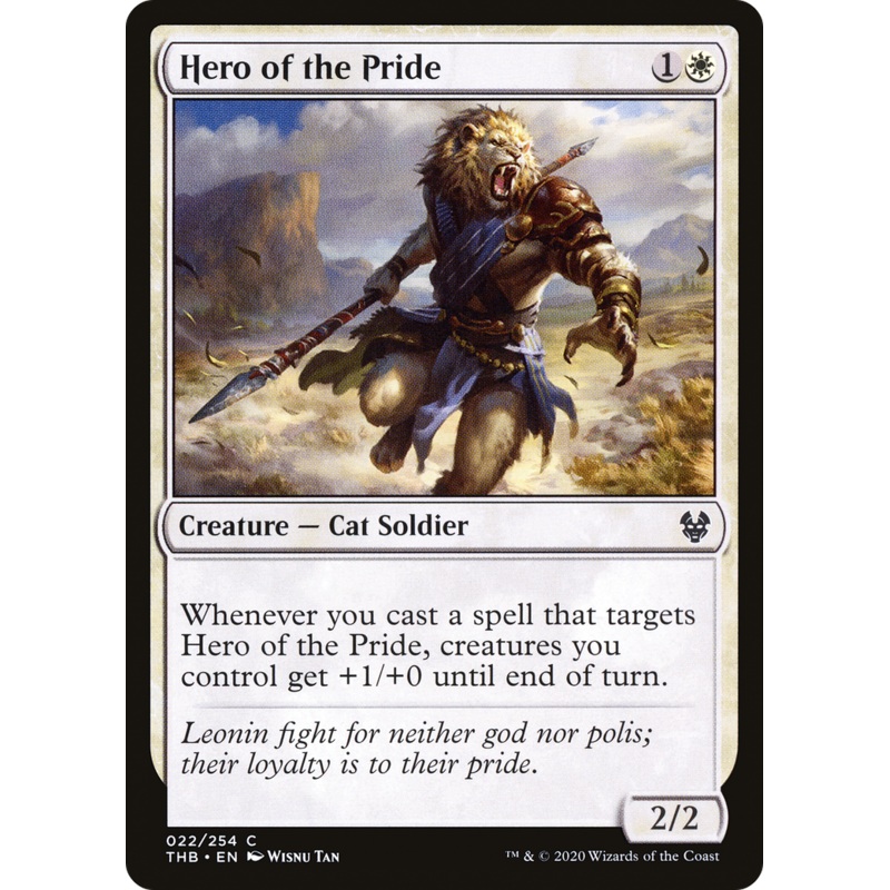 Hero of the Pride (THB-022) - Theros Beyond Death Foil