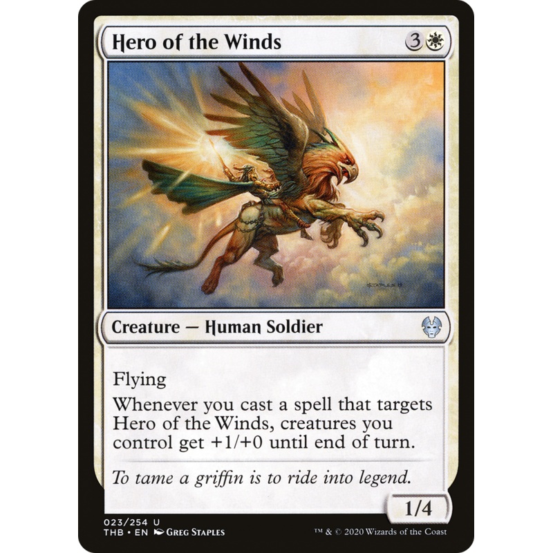 Hero of the Winds (THB-023) - Theros Beyond Death Foil