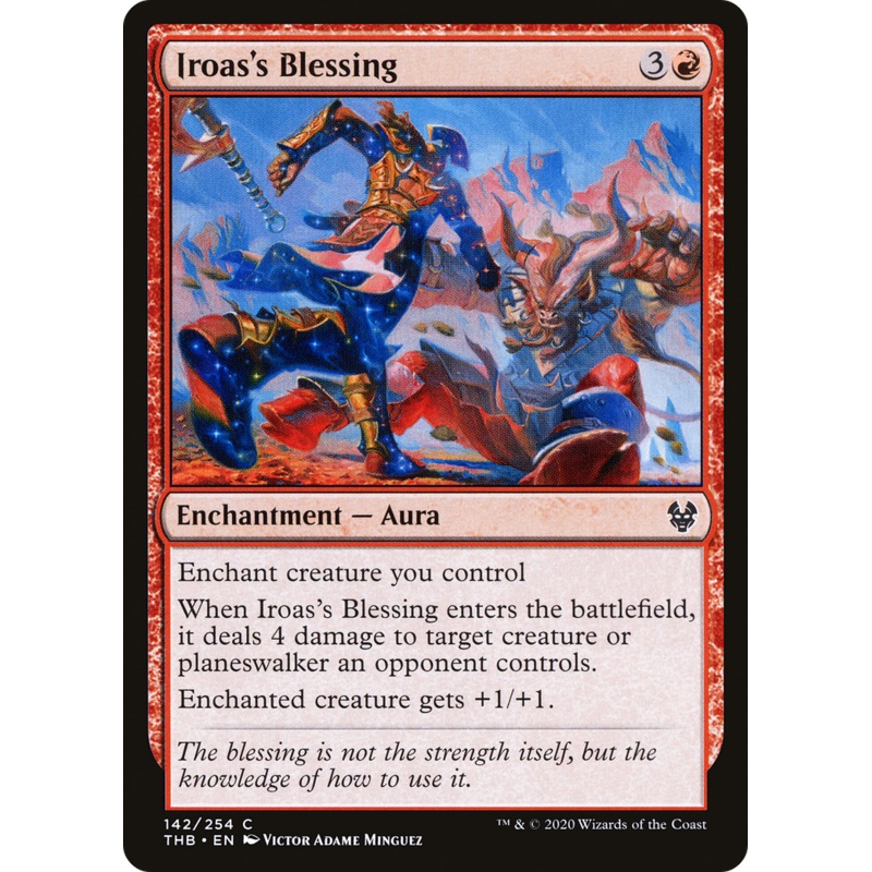 Iroas's Blessing (THB-142) - Theros Beyond Death