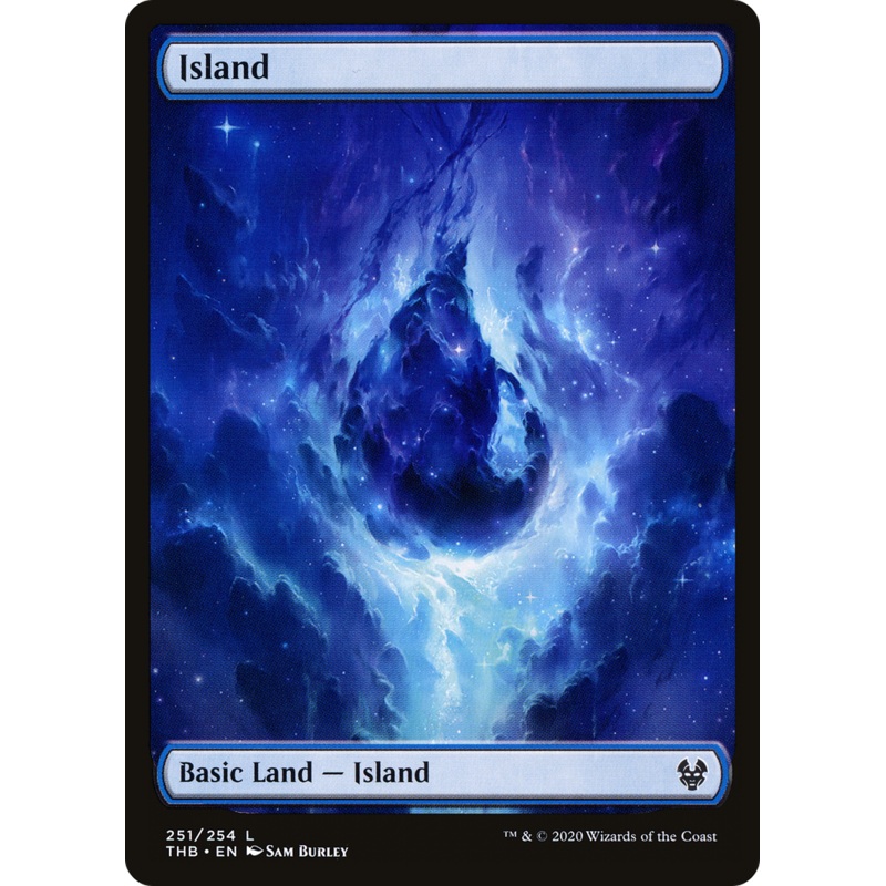 Island (THB-251) - Theros Beyond Death Foil