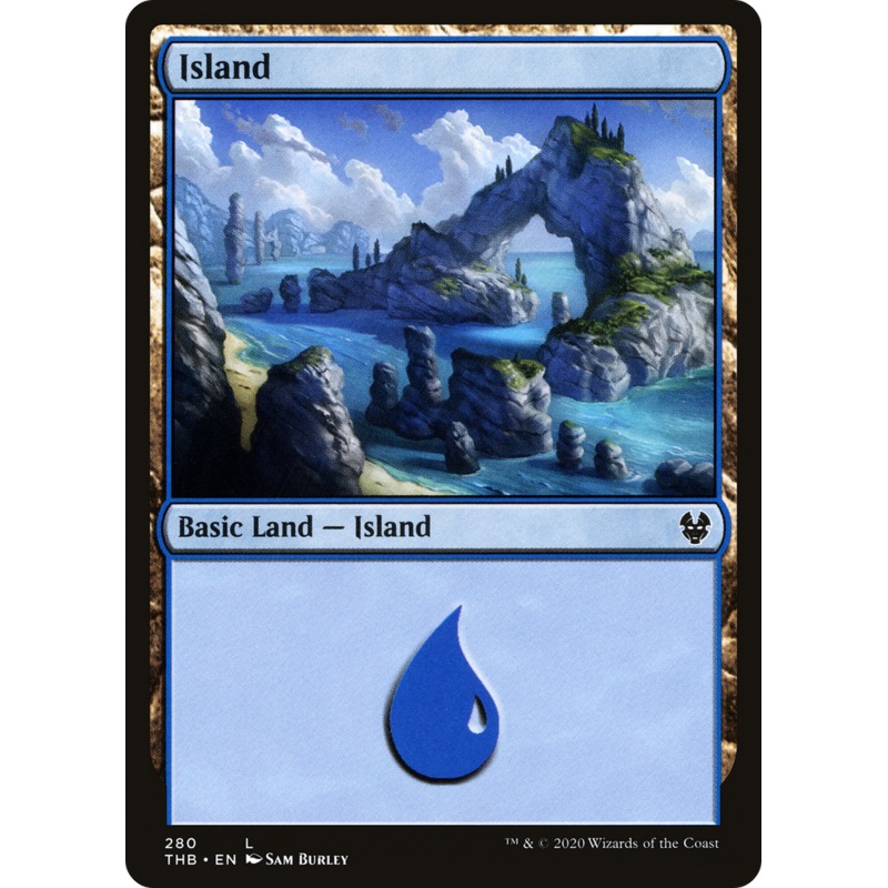 Island (THB-280) - Theros Beyond Death