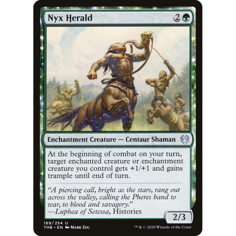 Nyx Herald (THB-189) - Theros Beyond Death: (enchantment)
