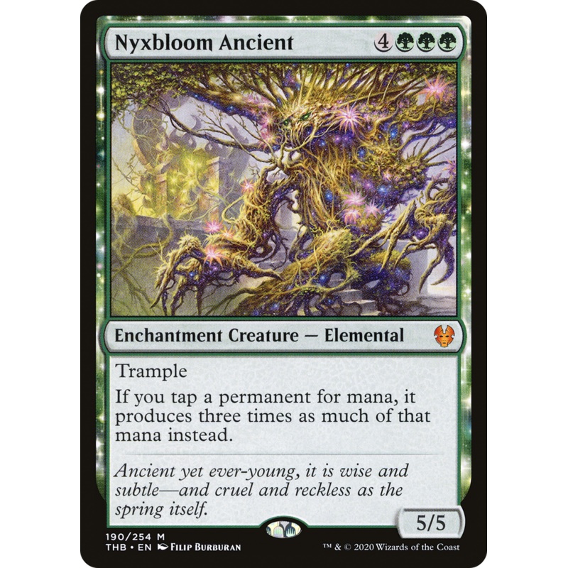 Nyxbloom Ancient (THB-190) - Theros Beyond Death: (enchantment)