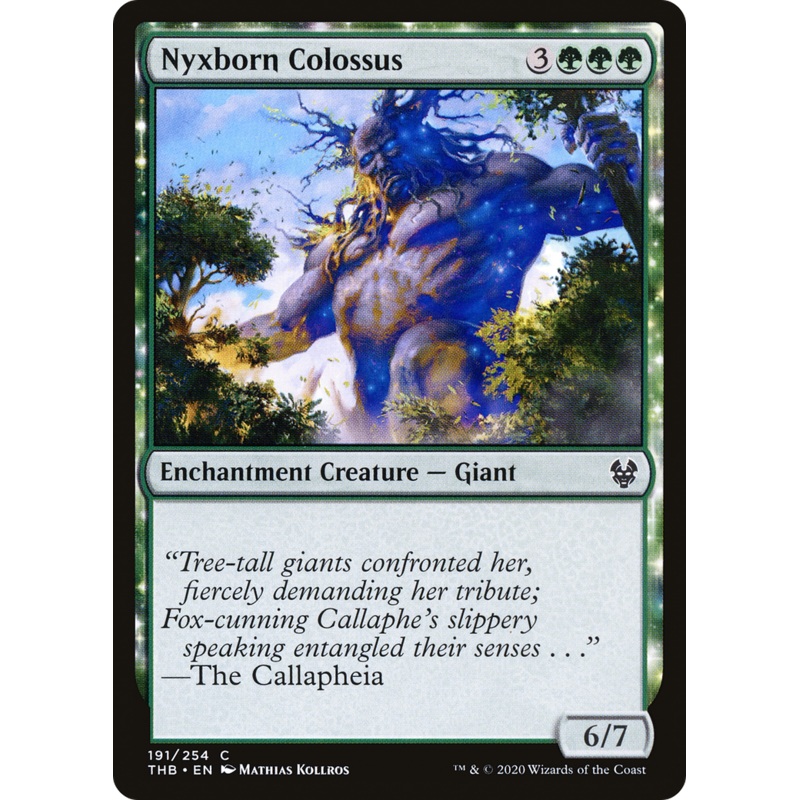 Nyxborn Colossus (THB-191) - Theros Beyond Death: (enchantment)