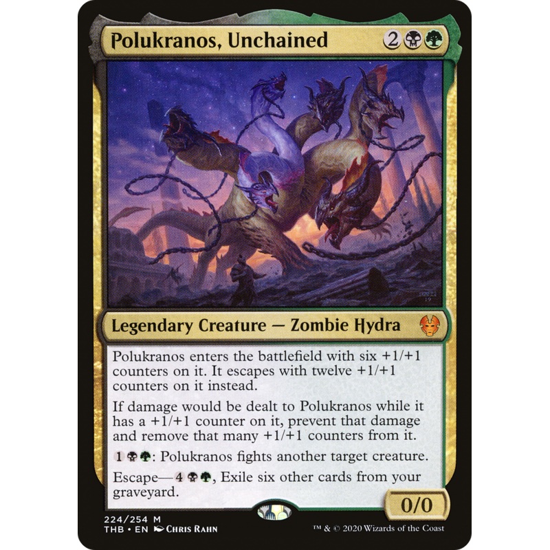 Polukranos, Unchained (THB-224) - Theros Beyond Death