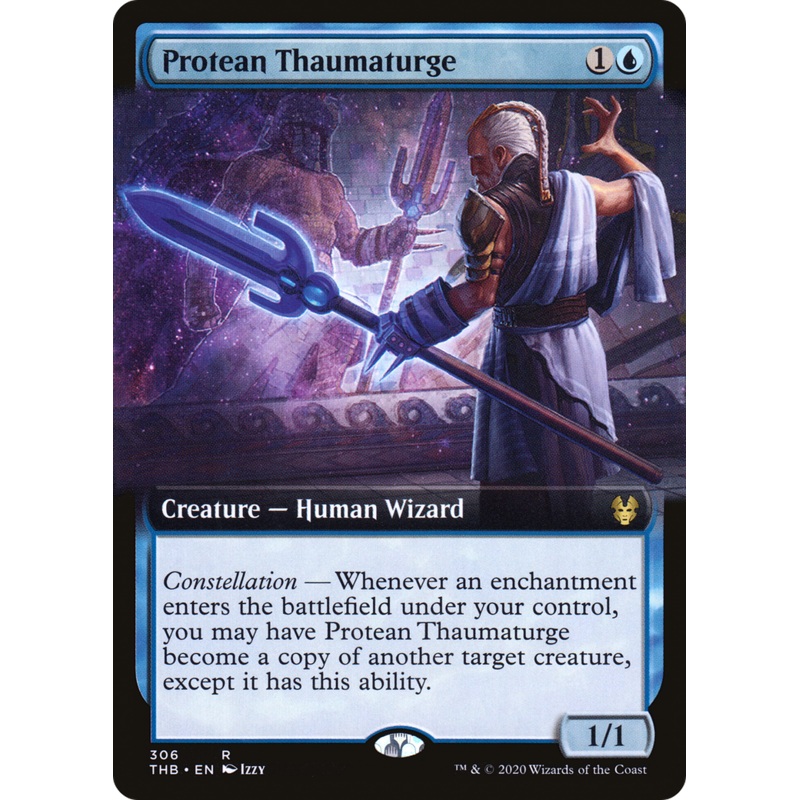 Protean Thaumaturge (THB-306) - Theros Beyond Death: (Extended Art) Foil