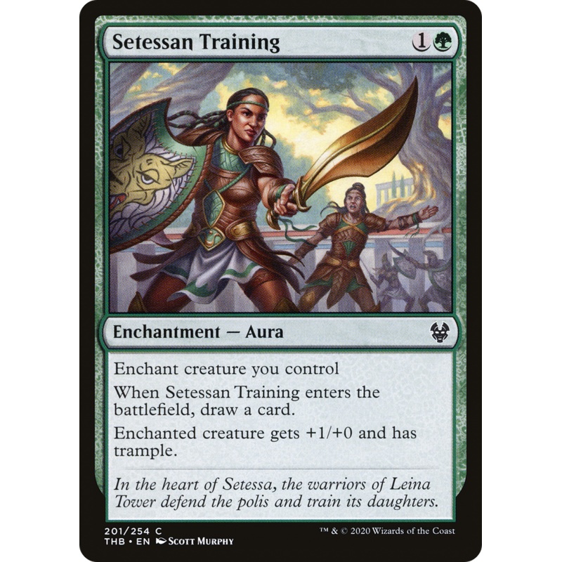 Setessan Training (THB-201) - Theros Beyond Death