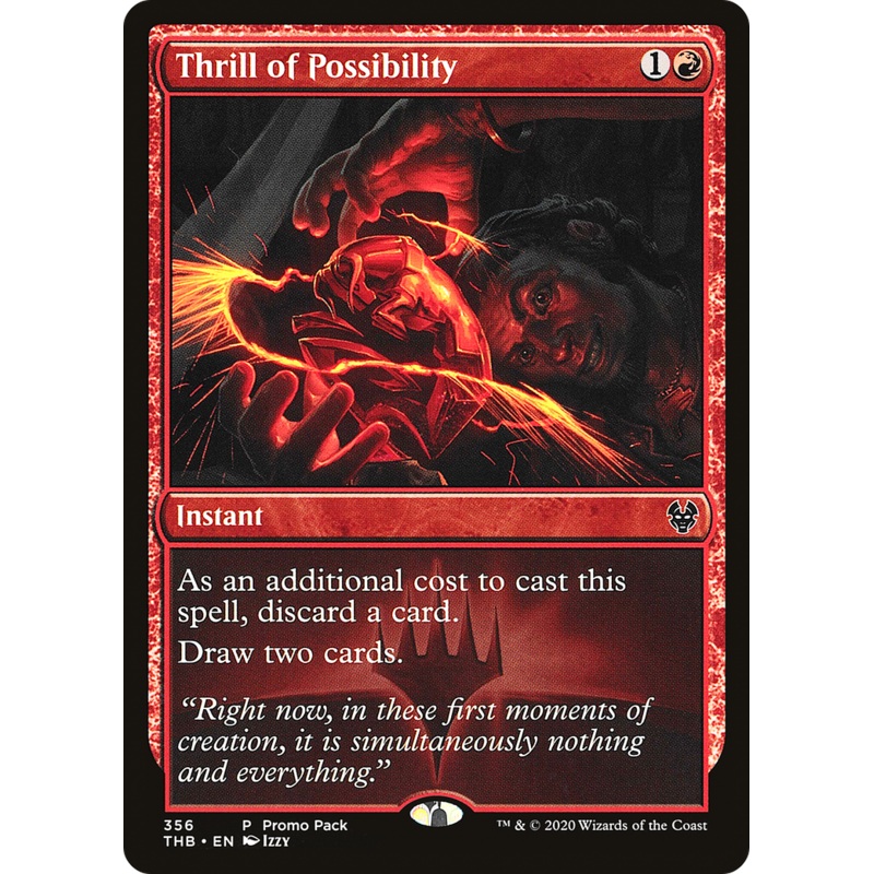 Thrill of Possibility (PPTHB-356) - Theros Beyond Death Foil