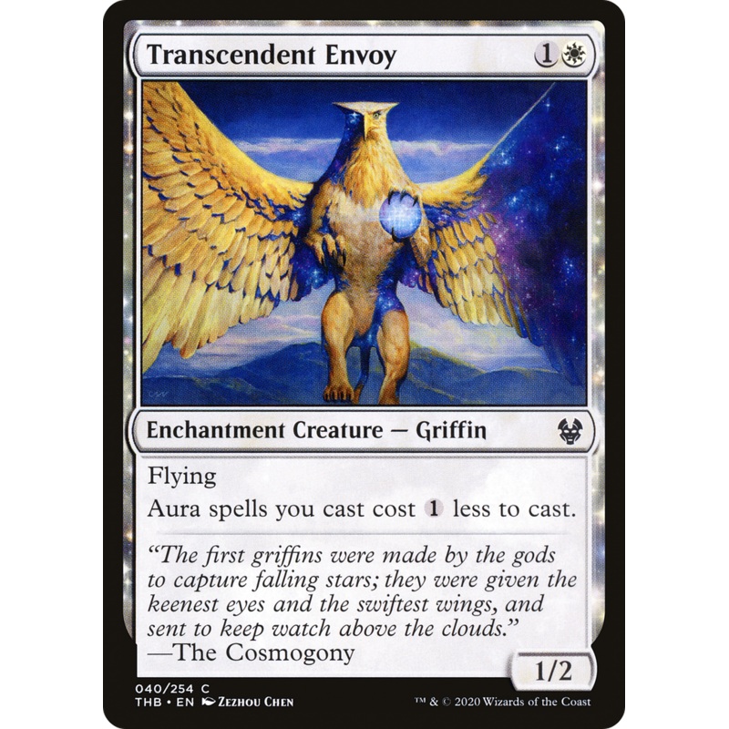 Transcendent Envoy (THB-040) - Theros Beyond Death: (enchantment) Foil