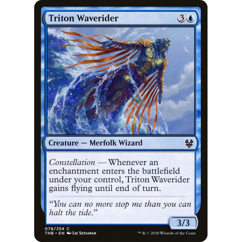 Triton Waverider (THB-078) - Theros Beyond Death Foil