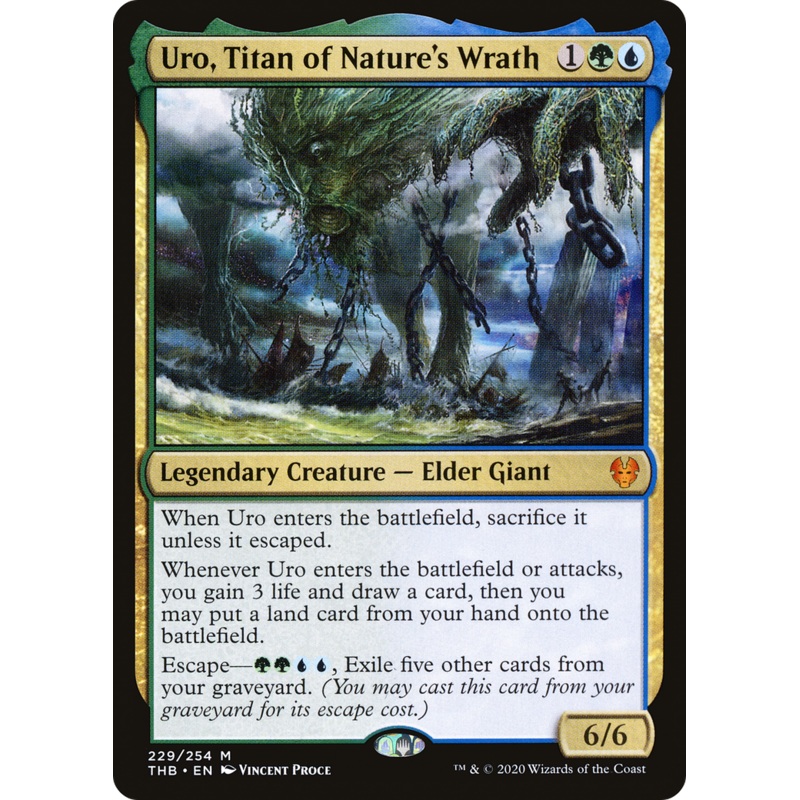 Uro, Titan of Nature's Wrath (THB-229) - Theros Beyond Death