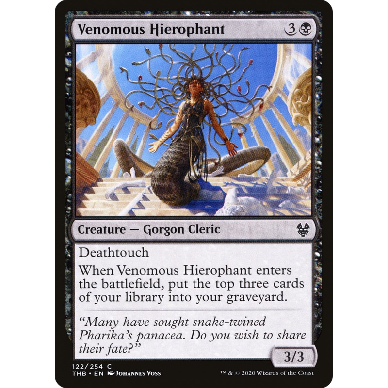 Venomous Hierophant (THB-122) - Theros Beyond Death Foil