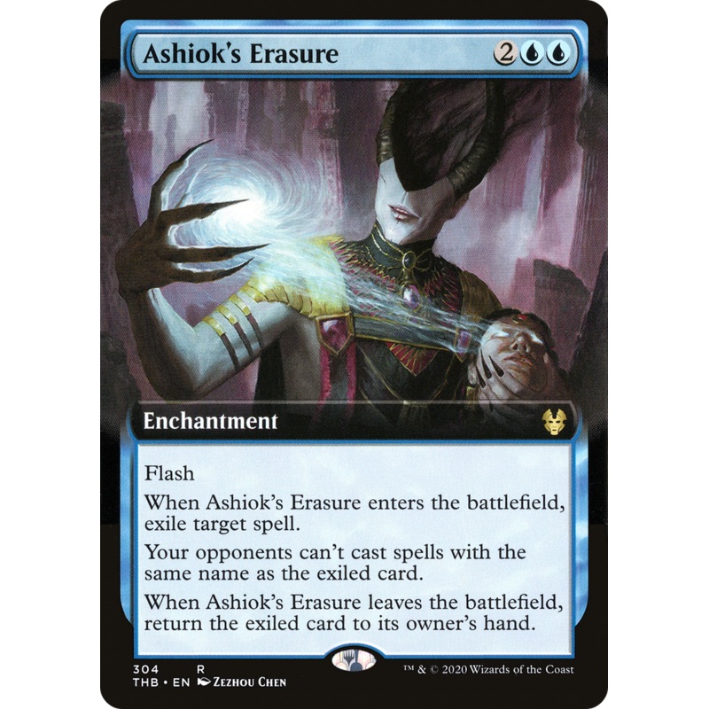 Ashiok's Erasure (THB-304) - Theros Beyond Death: (Extended Art) Foil