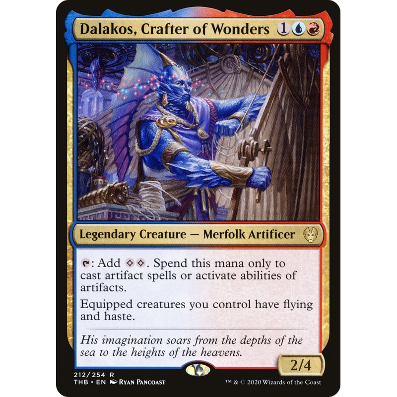 Dalakos, Crafter of Wonders (THB-212) - Theros Beyond Death